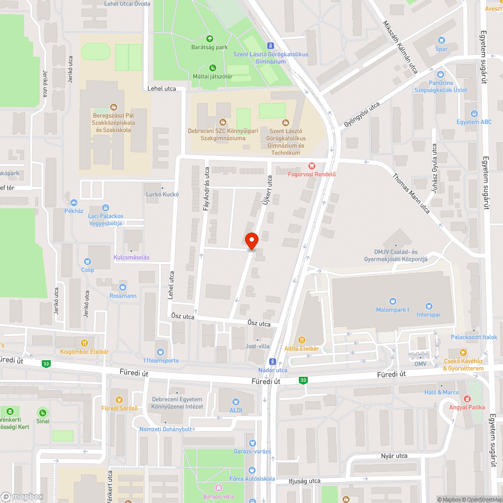 Kidőlt tábla bejelentés helye