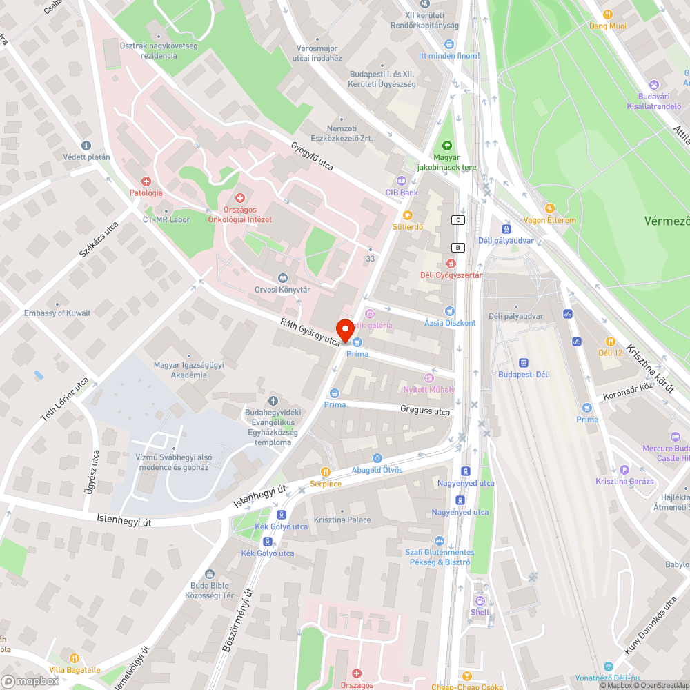 Kátyú | Ráth Gy. utca - Kék golyó utca kereszteződésében bejelentés helye