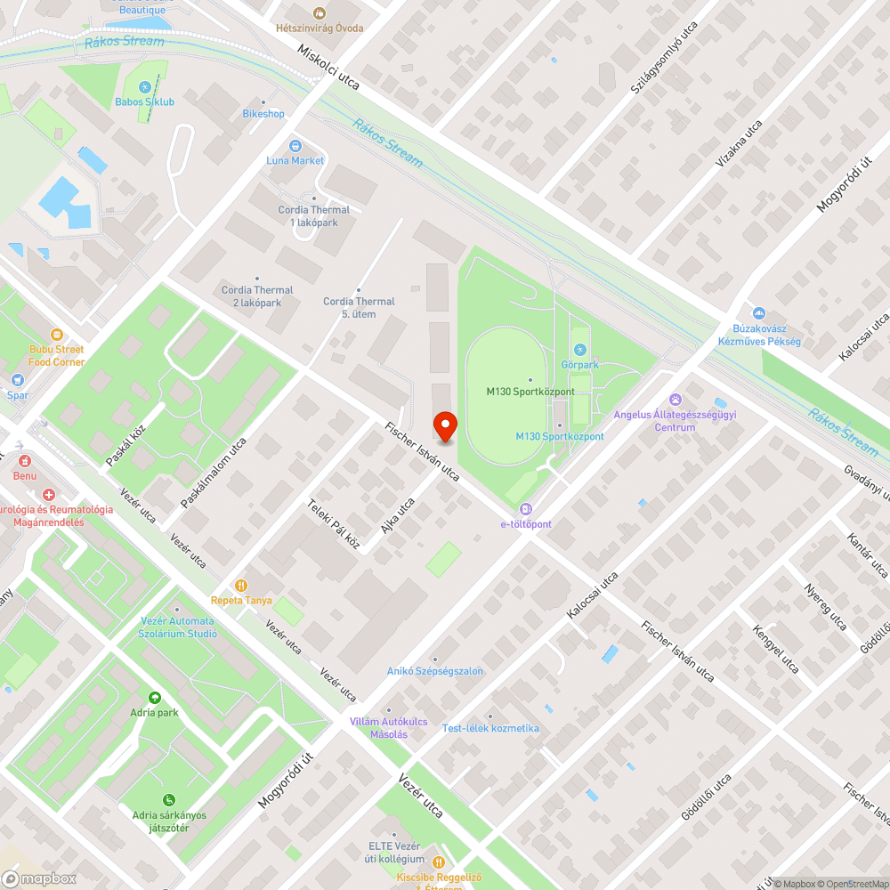 Kátyús út bejelentés helye