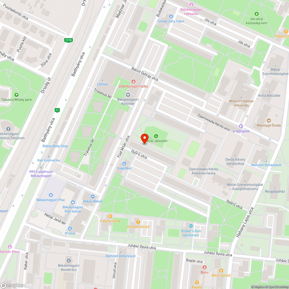 Szétesett hulladékgyűjtő - Gyűrű utca bejelentés helye