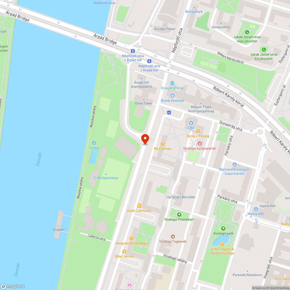 A Népfürdő utcai 1-es villamos aluljárójánál a legfelső lépcső sérült. bejelentés helye