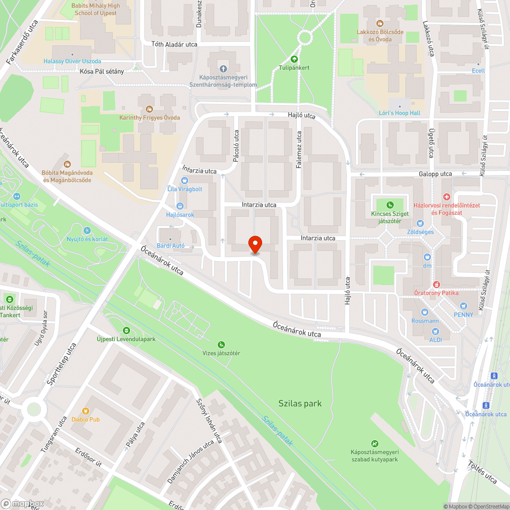 Hatalmas kátyúk a parkolóban bejelentés helye