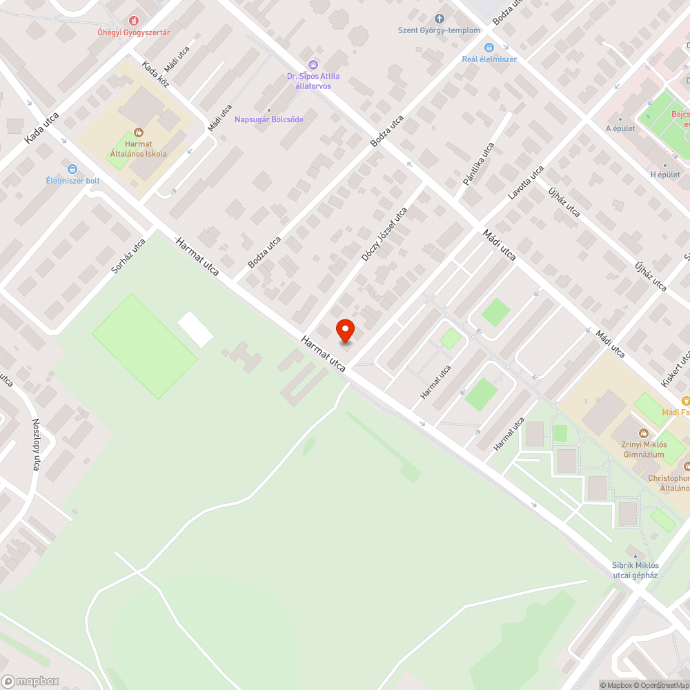 Fedlap közepe hiányzik bejelentés helye