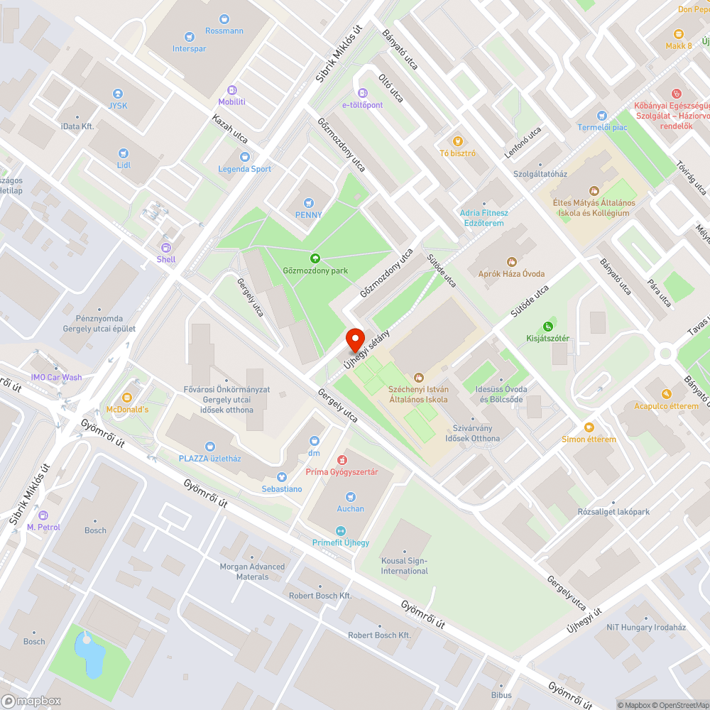 Felpúposodott fedlap bejelentés helye