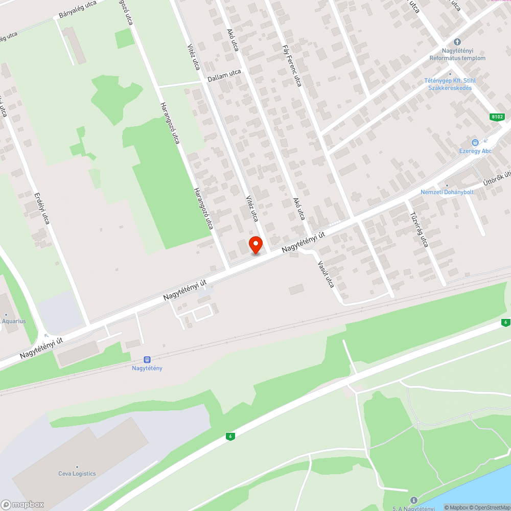 Kintfelejtett 30-as tábla bejelentés helye