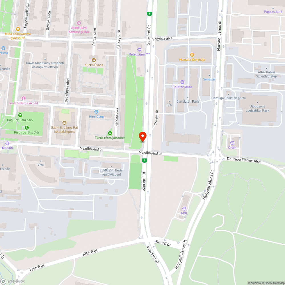 Dzsungellé változott bringaút bejelentés helye