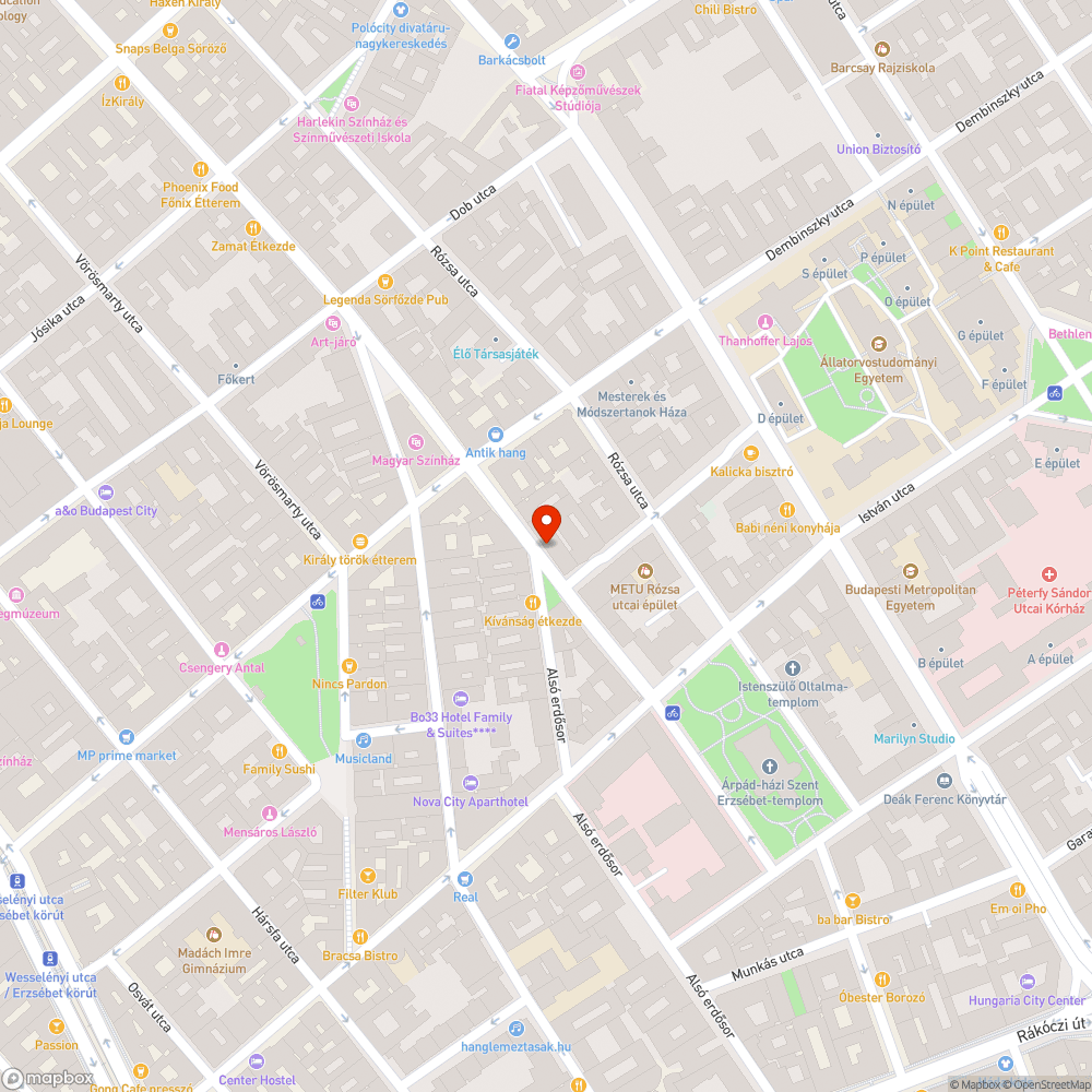 Üres planténerek bejelentés helye