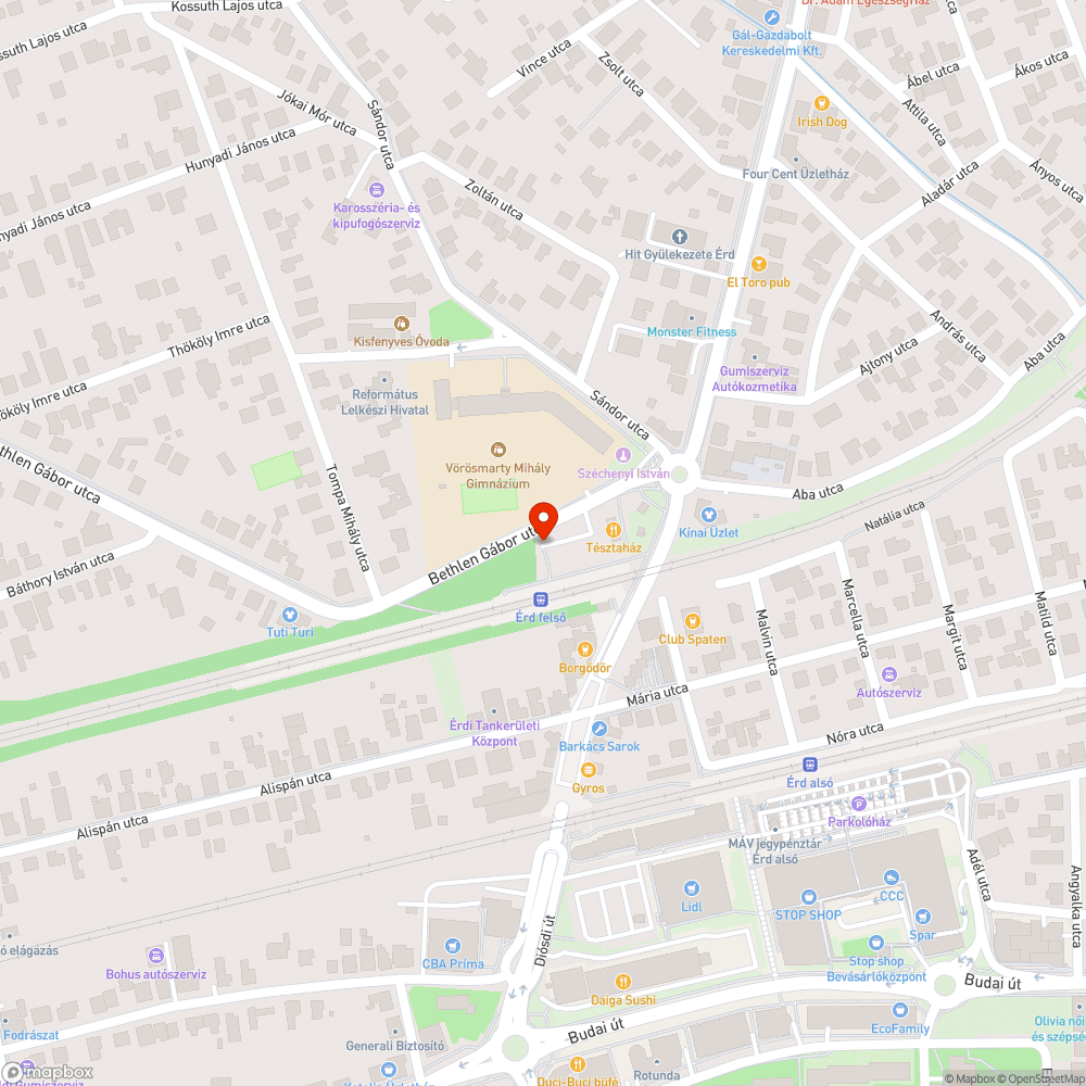 Érd Felső P+R elég szemetes bejelentés helye