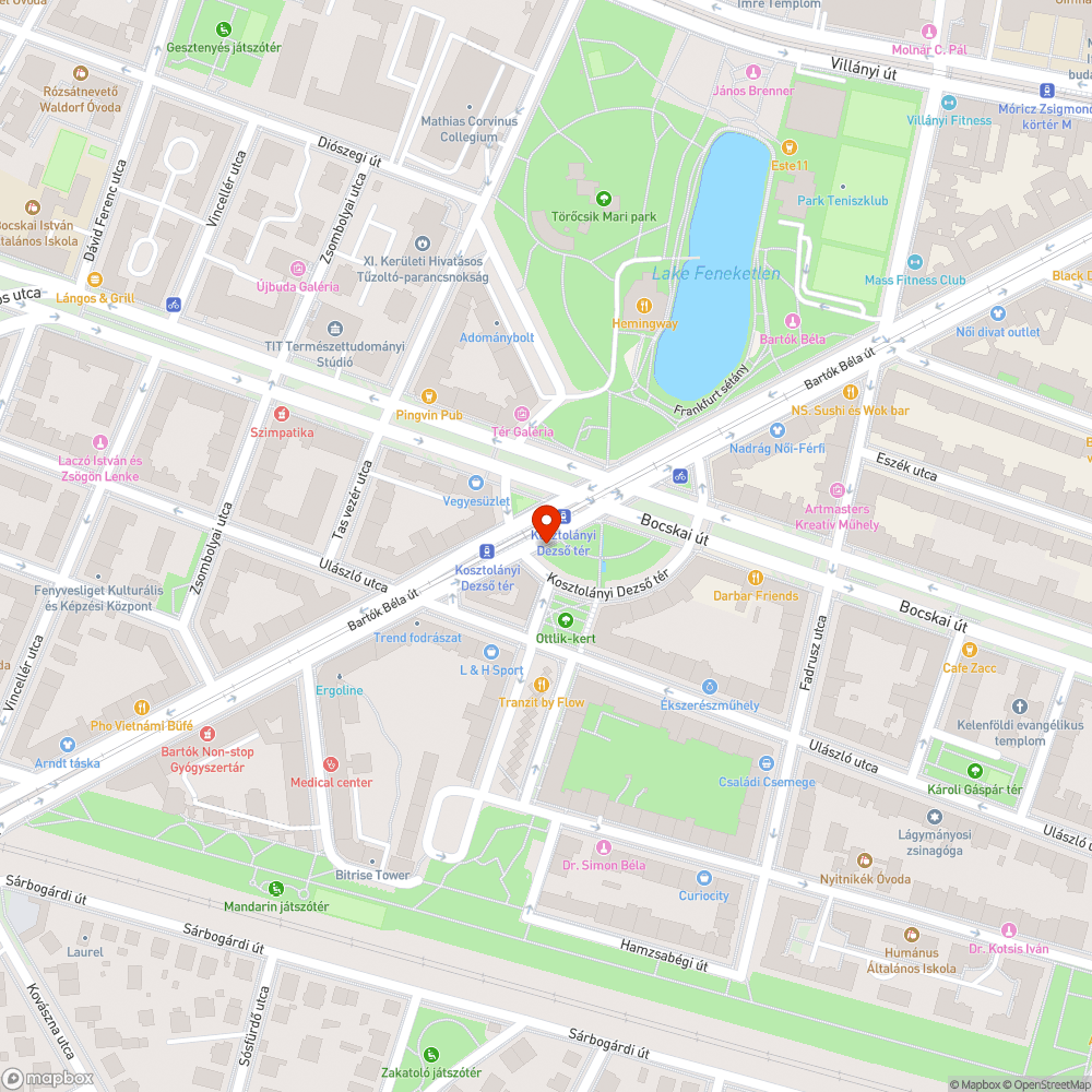 Megsüllyedt járda és útburkolat 2. bejelentés helye