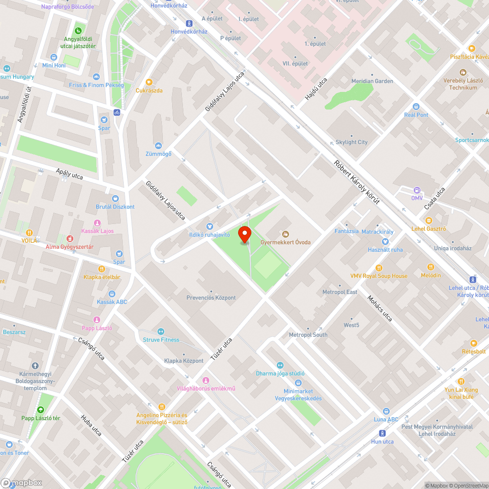 Csavar kiesett a gyerek hintából bejelentés helye