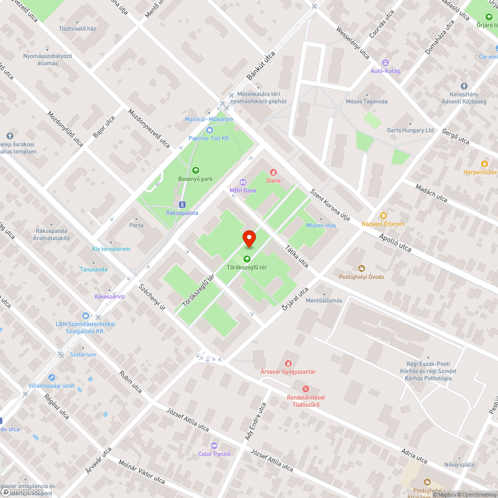 Tarra vágott bokrok, parlagfű bejelentés helye