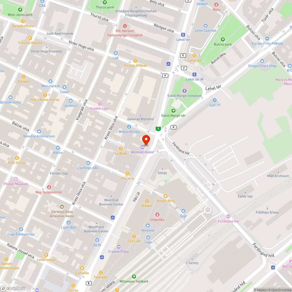 Ferde, hiányos oszlopsor bejelentés helye