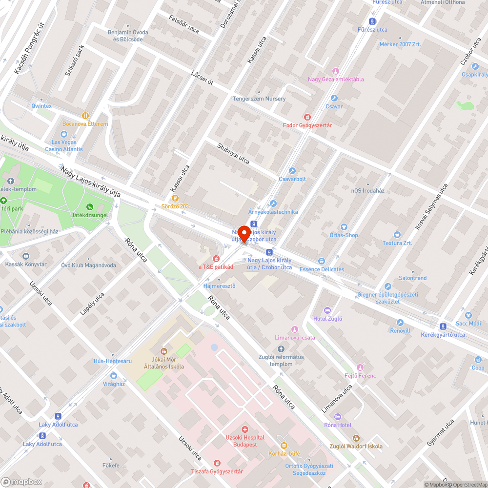 Graffitis közmű bejelentés helye