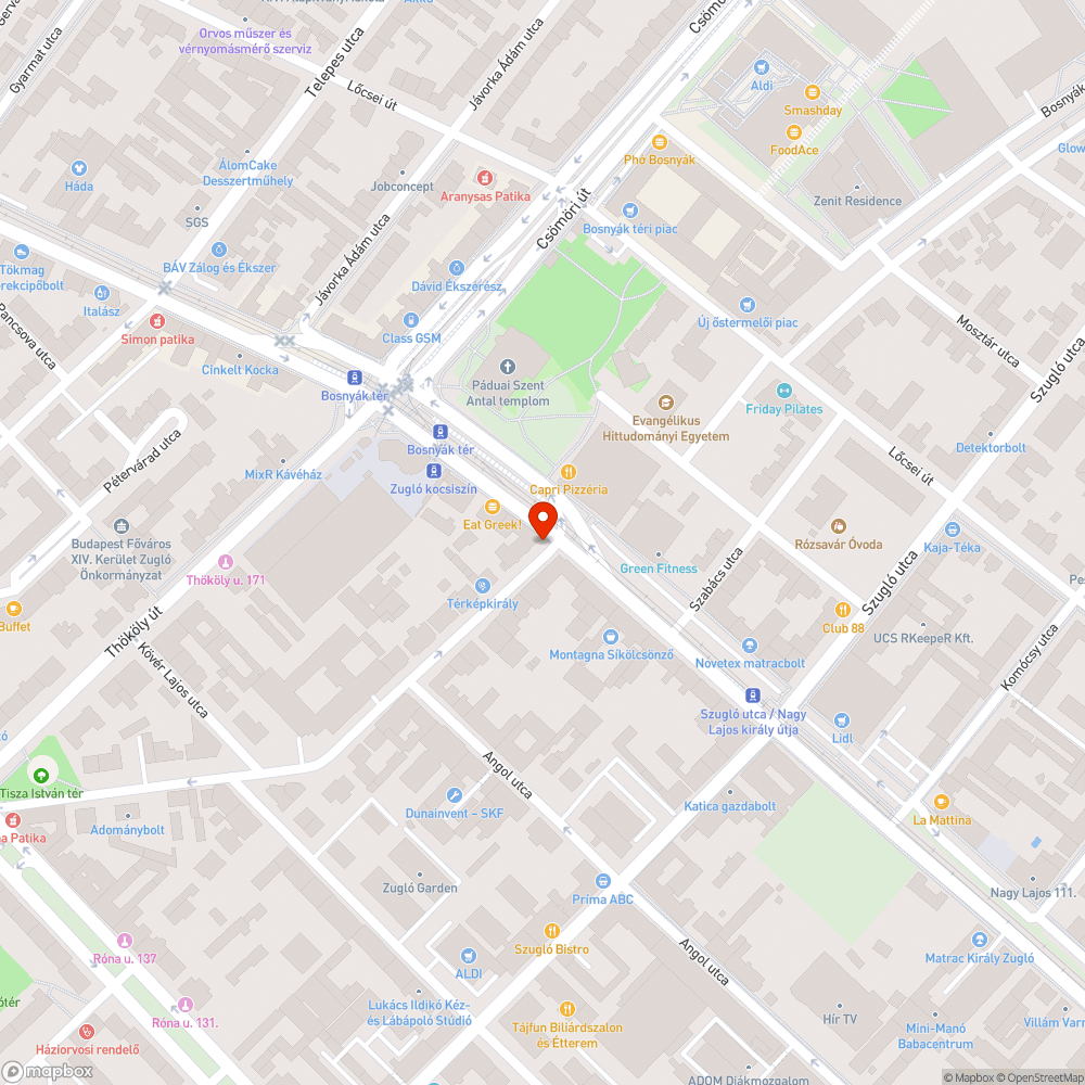 Szemetes, elhanyagolt fizetős parkoló bejelentés helye