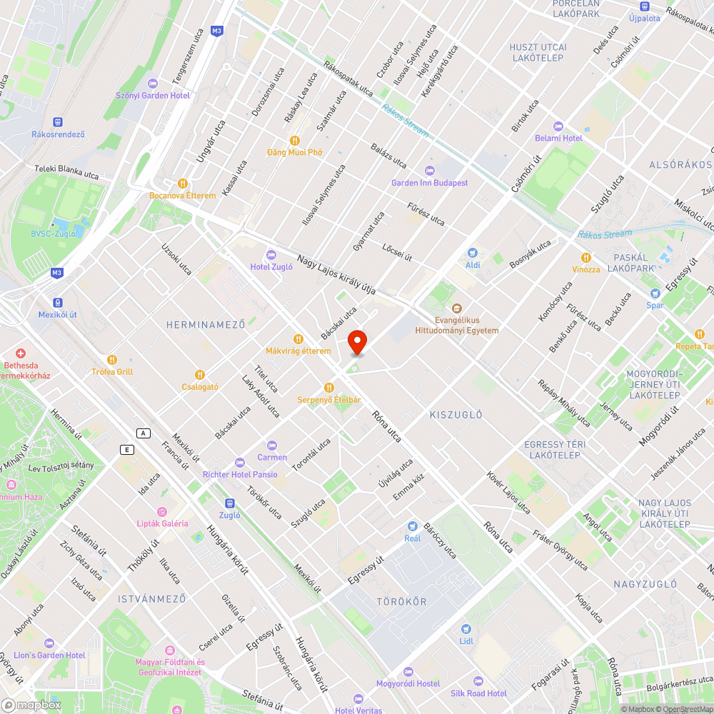 Teljesen eldugult csatornák a Thököly úton bejelentés helye