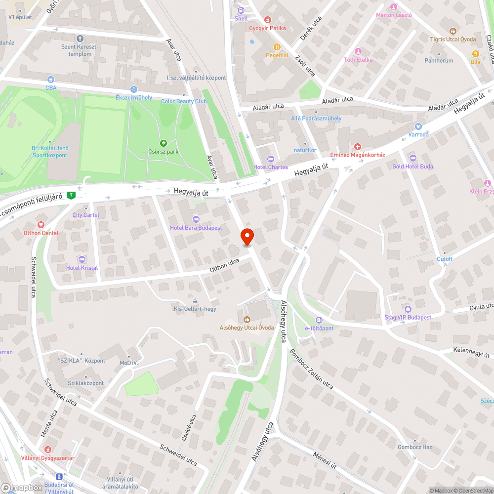 Oszlophoz láncolt fém lap bejelentés helye