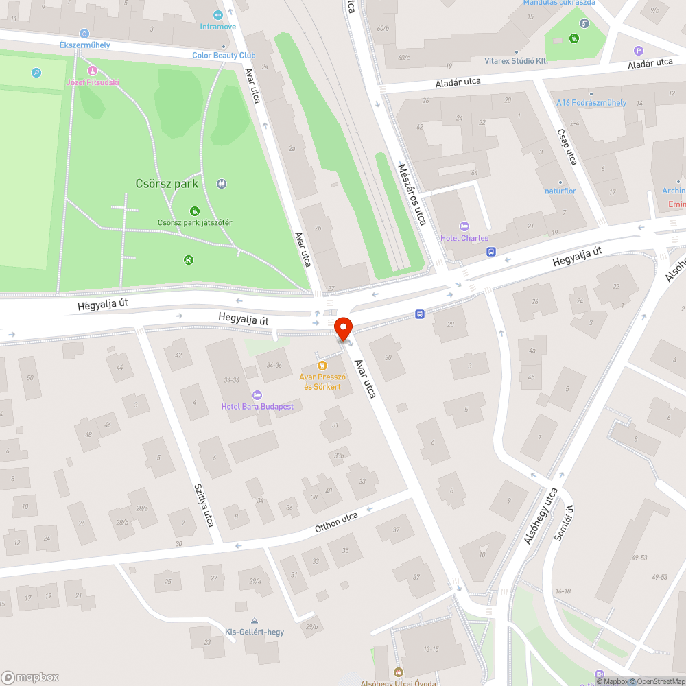 Közvilágítás nem működik bejelentés helye