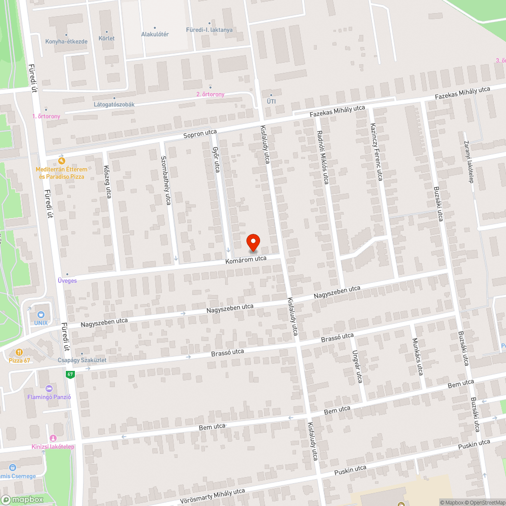 Utcanévtábla bejelentés helye