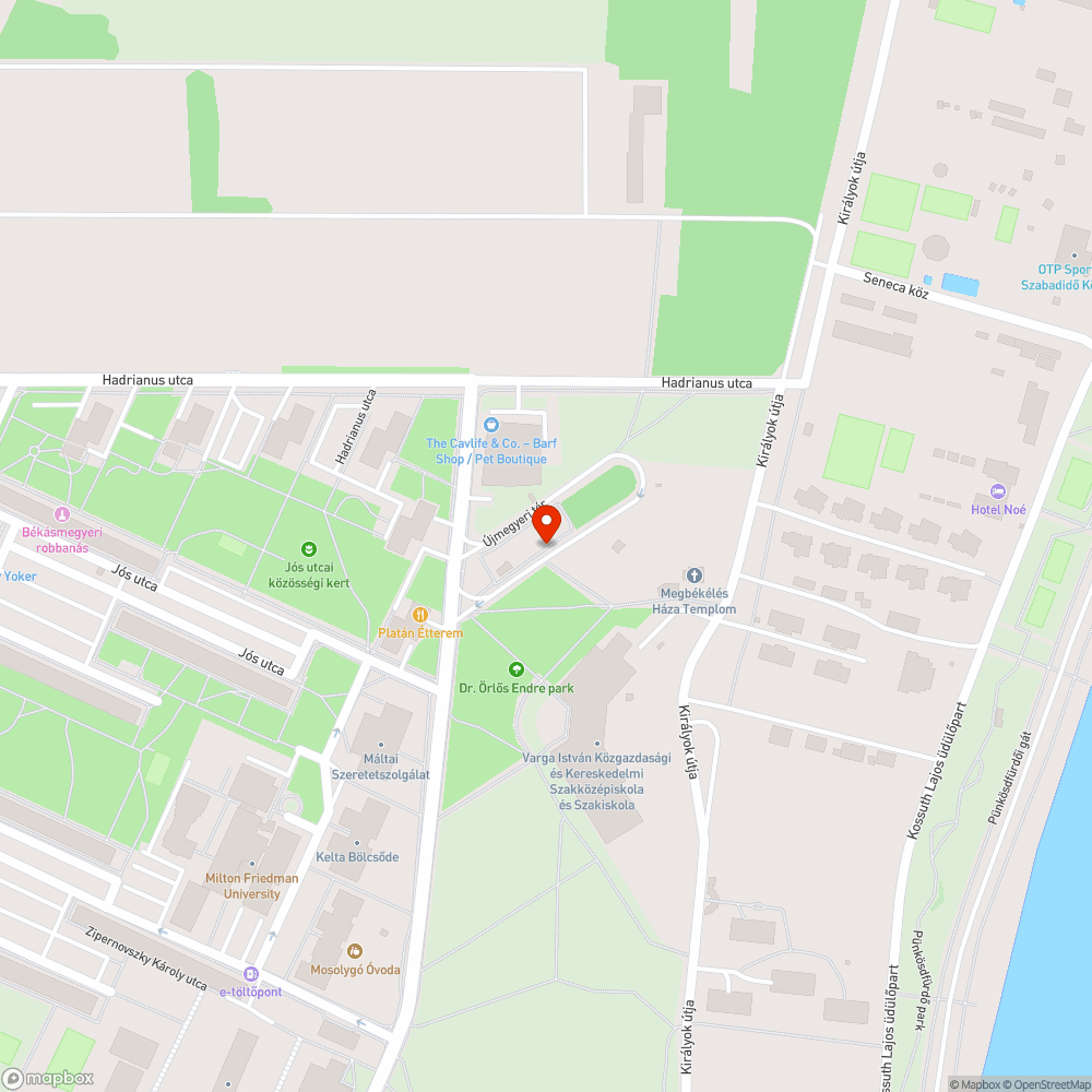 NNE055 bejelentés helye