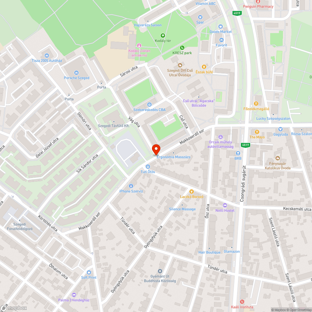 Kerékpár út felfestés figyelmeztető táblák nélkül bejelentés helye