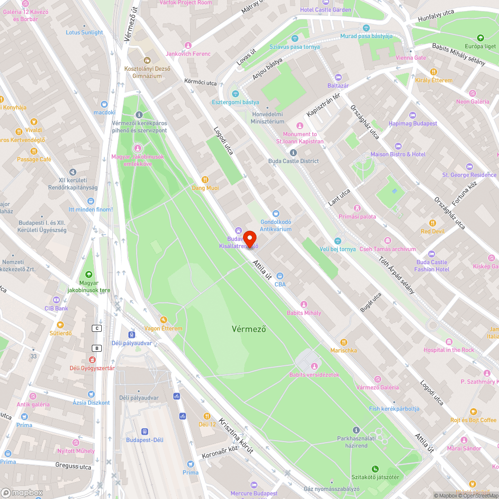 Koszos, graffitis közműszekrény bejelentés helye