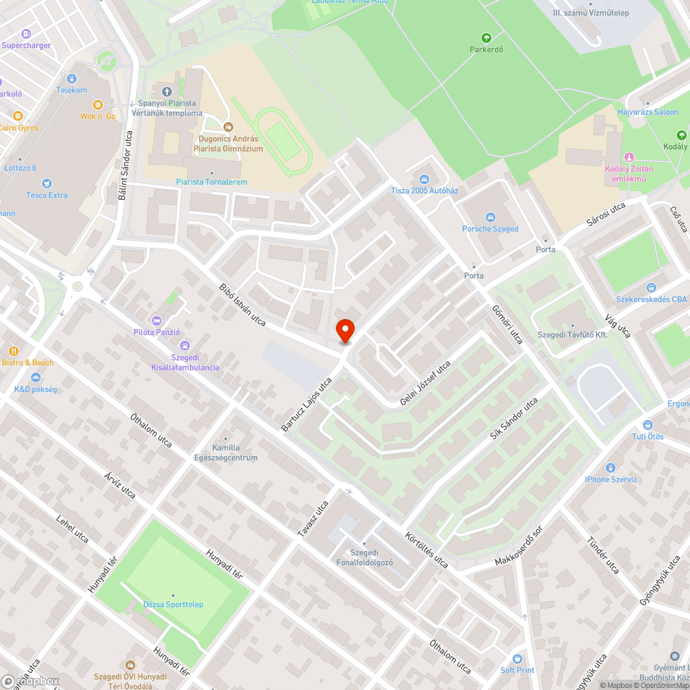 Nagyon megsüllyedt lefolyó bejelentés helye