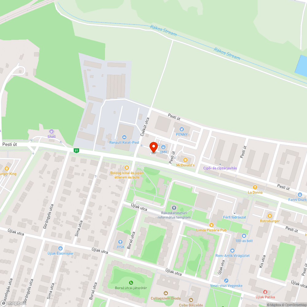 Bokrok bejelentés helye