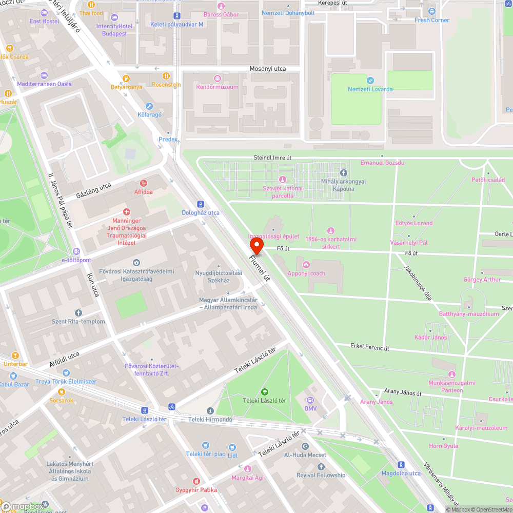 Konstrukciós hibás forgalomirányító tábla bejelentés helye