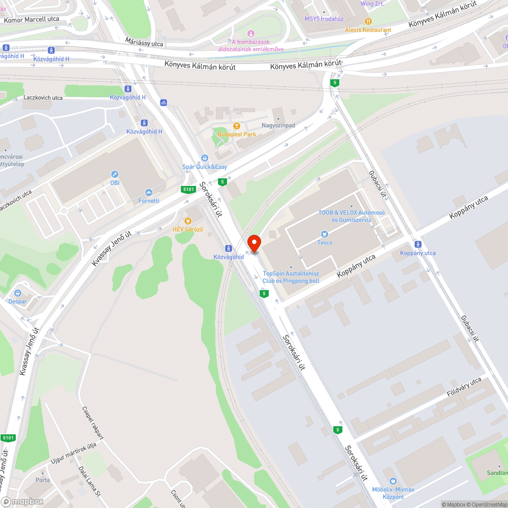 Megszűnő busz-kerékpársáv a Soroksárin bejelentés helye