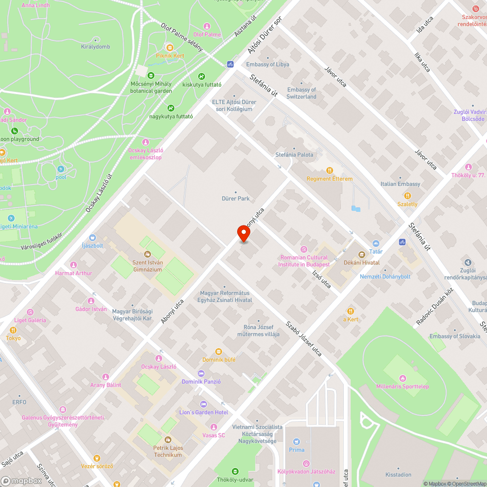 Eltömődött csatornalefolyók bejelentés helye