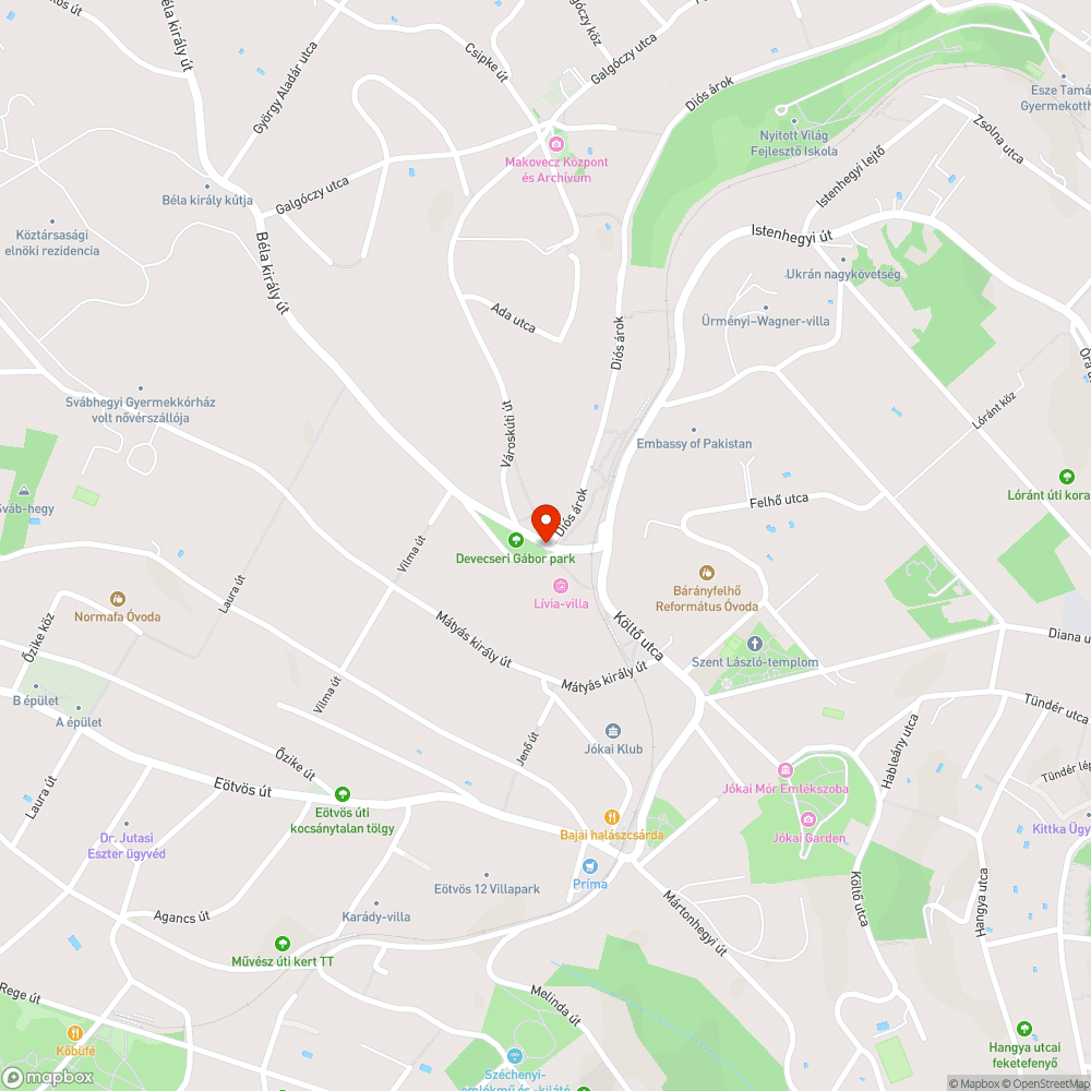 Budapest 12. Kerület Városkút nem működik bejelentés helye