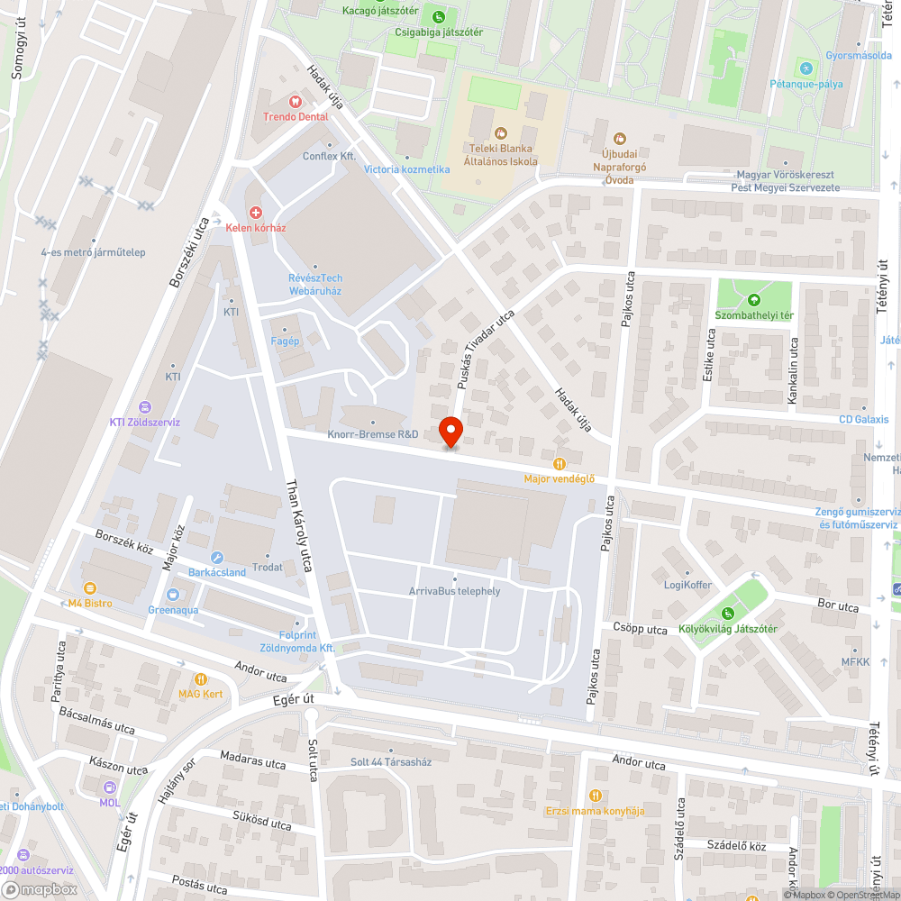 Szűkös járda bejelentés helye