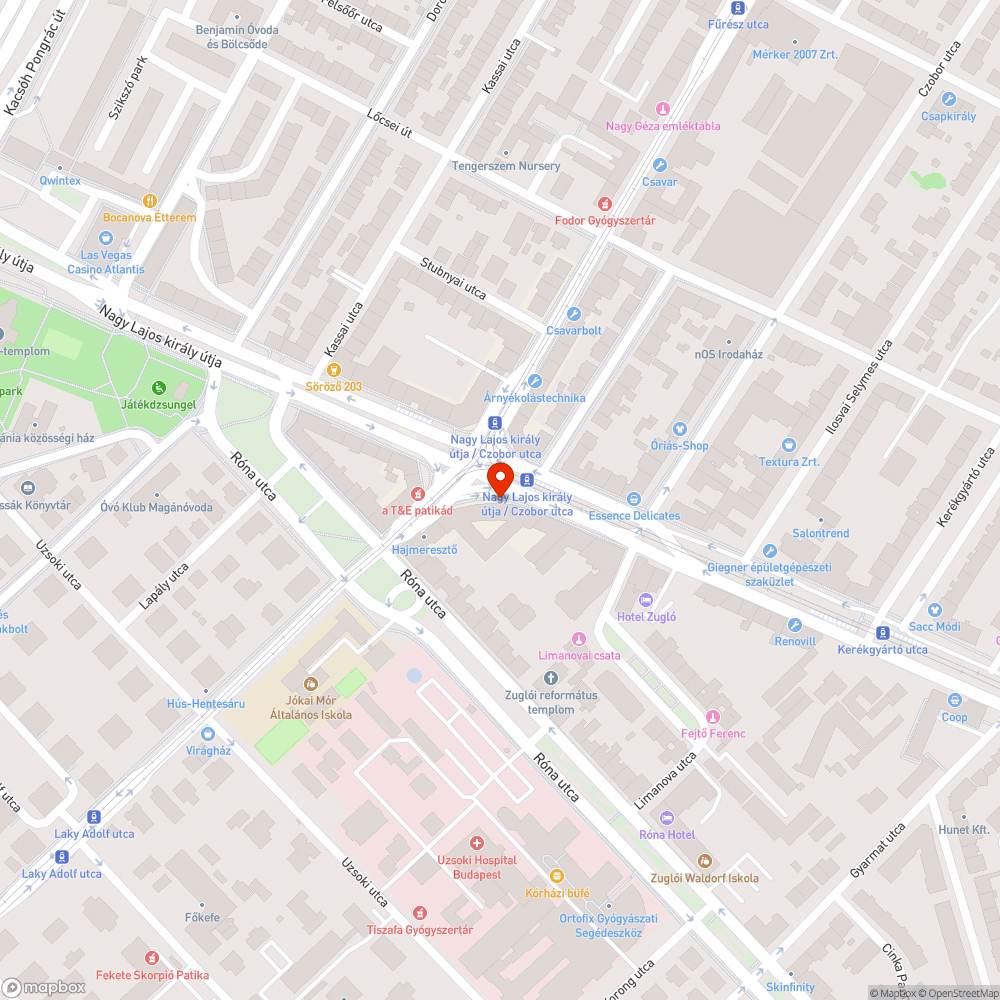 Sérült virágláda bejelentés helye