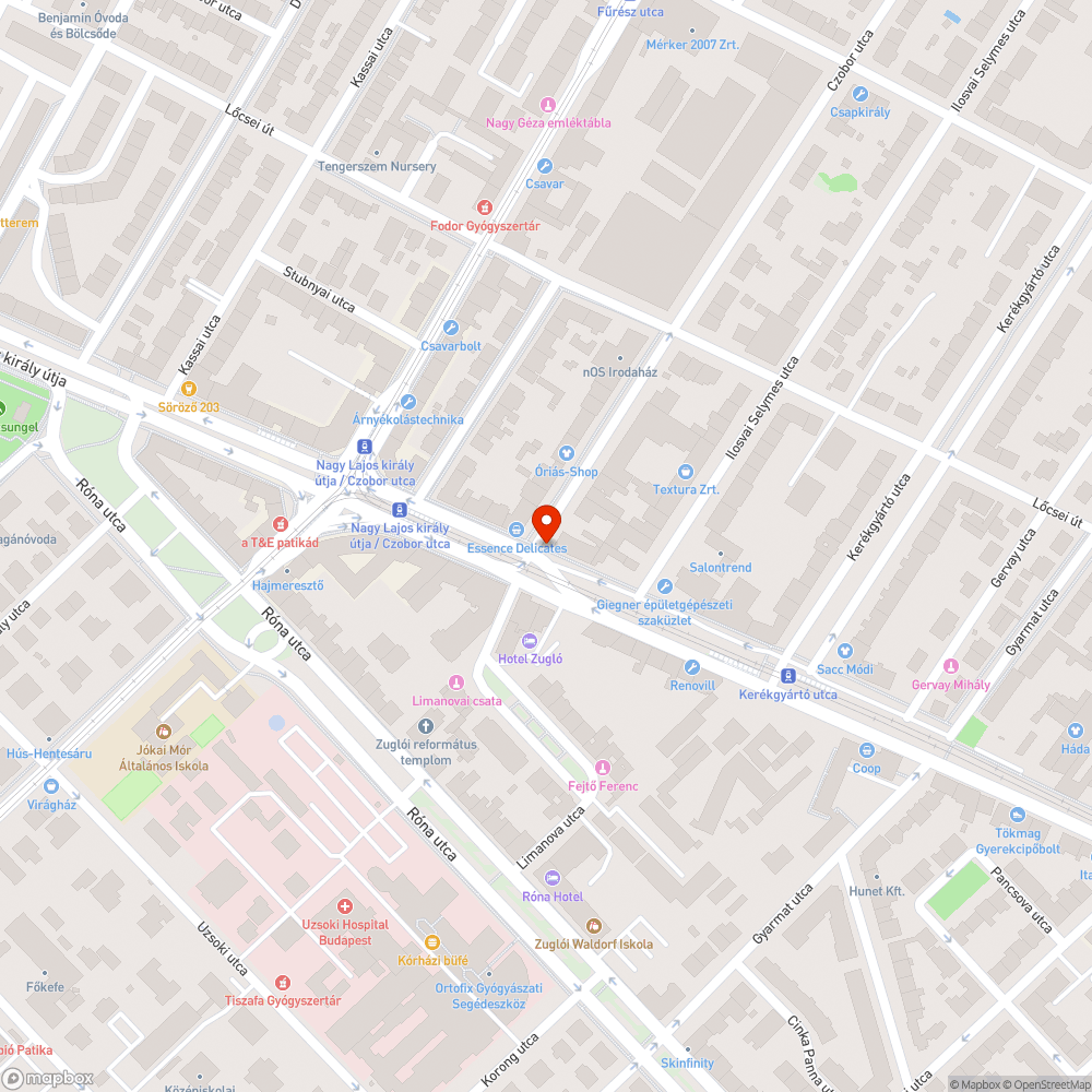 Kopott zebra bejelentés helye