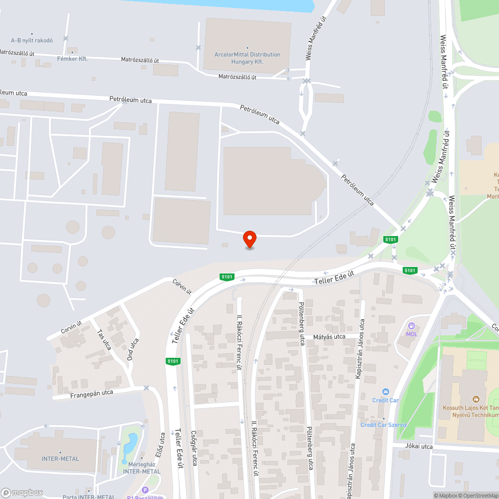 Kidőlt/Levágott fa a kerékpárúton bejelentés helye