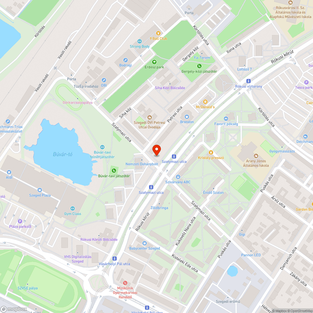 Hatalmas kátyú bejelentés helye