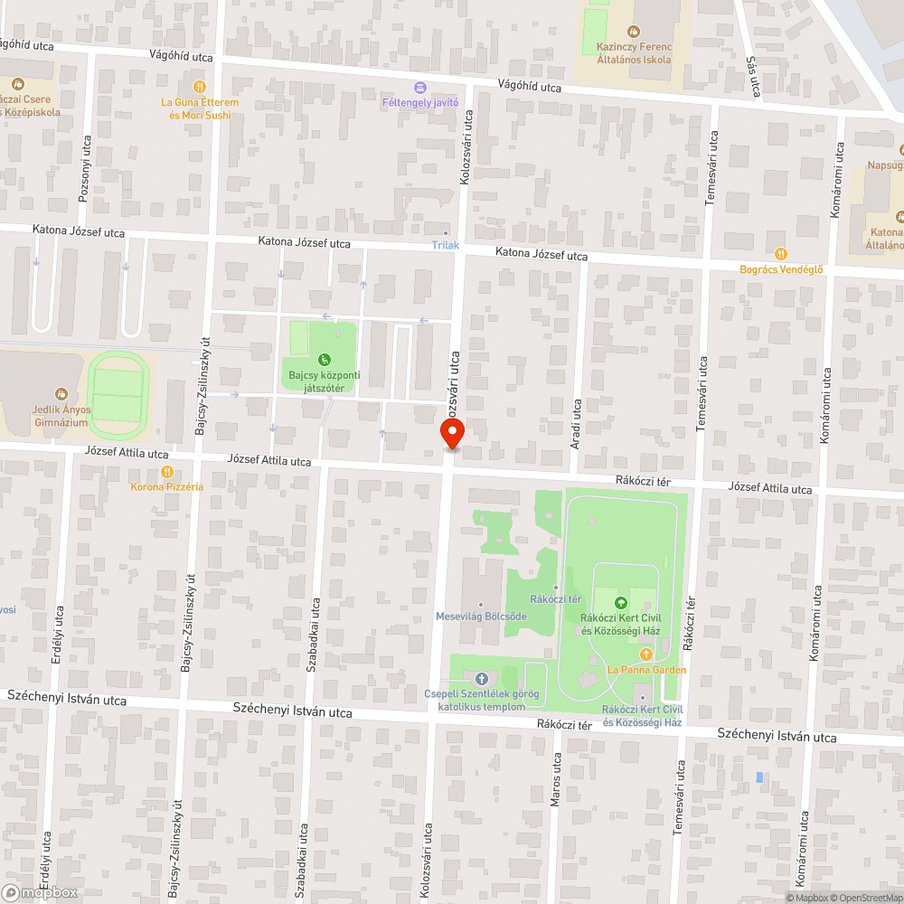 Lámpás kereszteződés(ek) kialakítása bejelentés helye