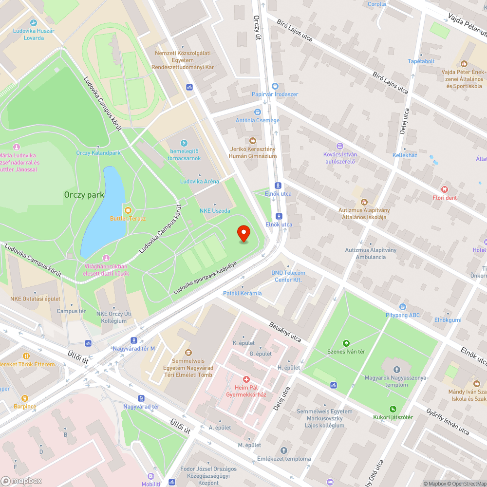 Baleset-, és életveszélyes mászóka bejelentés helye