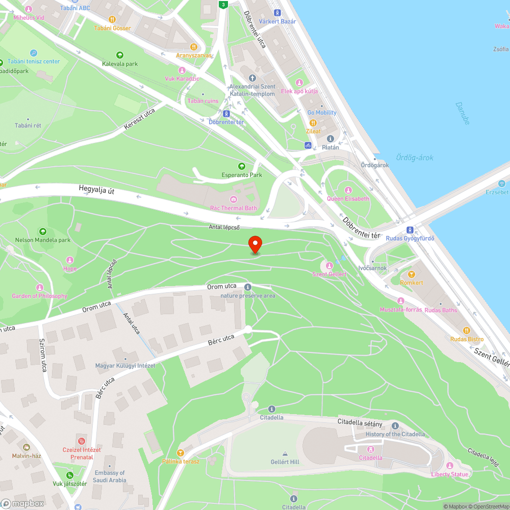 Vasárnap óta áll a szemét a Gellért-hegyen bejelentés helye