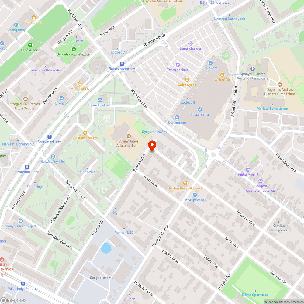 Külföldi rendszámú elhagyott autó bejelentés helye