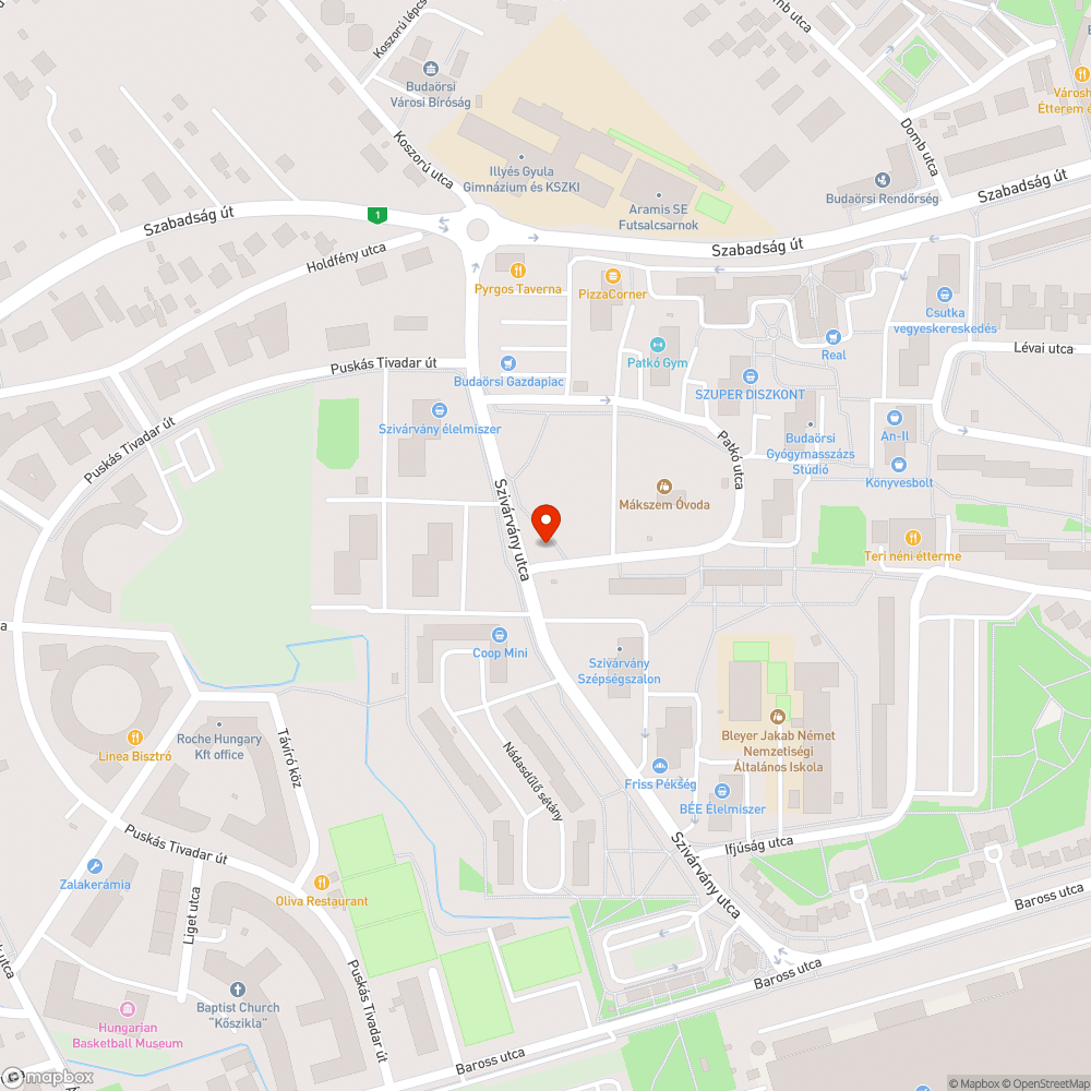 Kopott utcatábla bejelentés helye