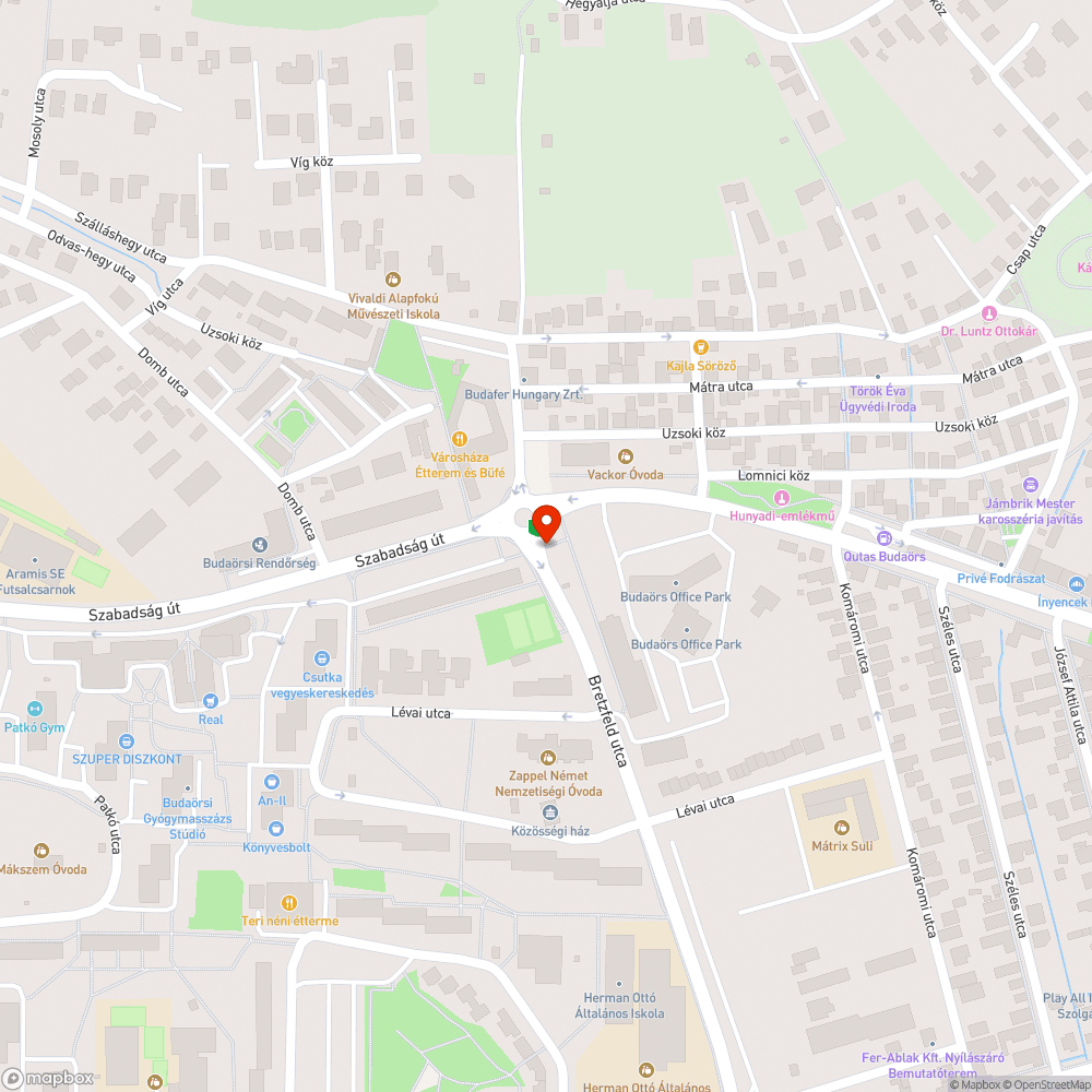 Rossz helyreállítás bejelentés helye