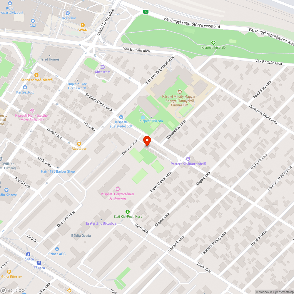 Funkciótlan, szemetesként működő randa virágládák bejelentés helye