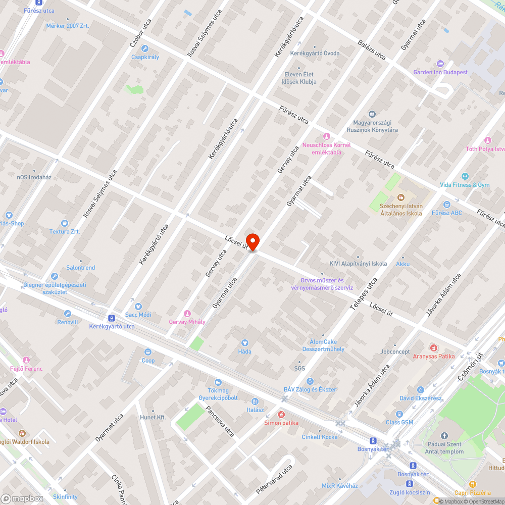 Lyuk az úttesten bejelentés helye