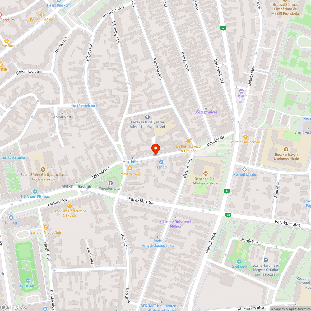 Folyamatos szabálytalan parkolás bejelentés helye