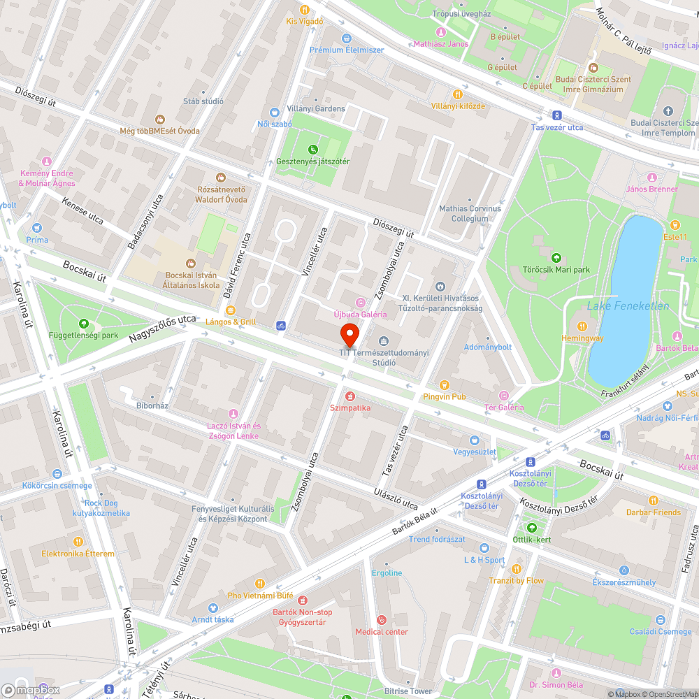 Hiányzó fényterelők bejelentés helye