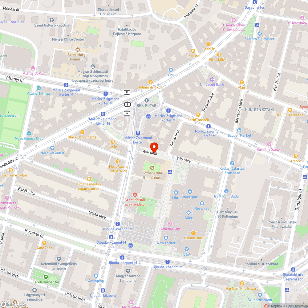 Biciklis szervízpont - hibás pumpafej bejelentés helye