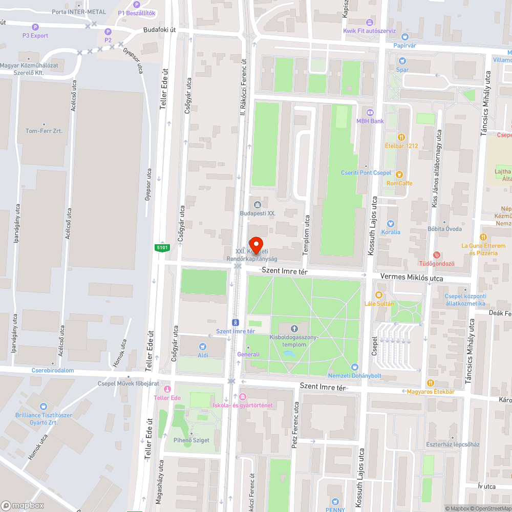 Sérült fedlap bejelentés helye