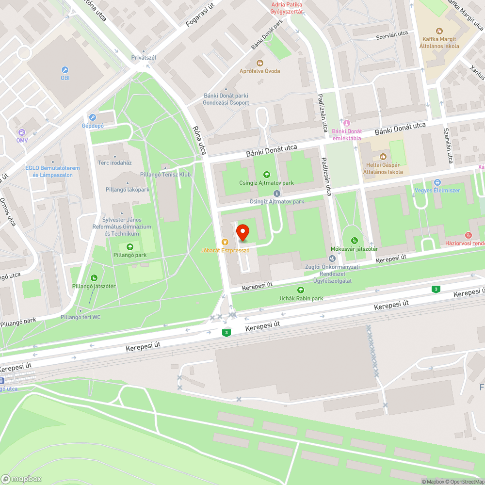 Beszakad fedlap bejelentés helye