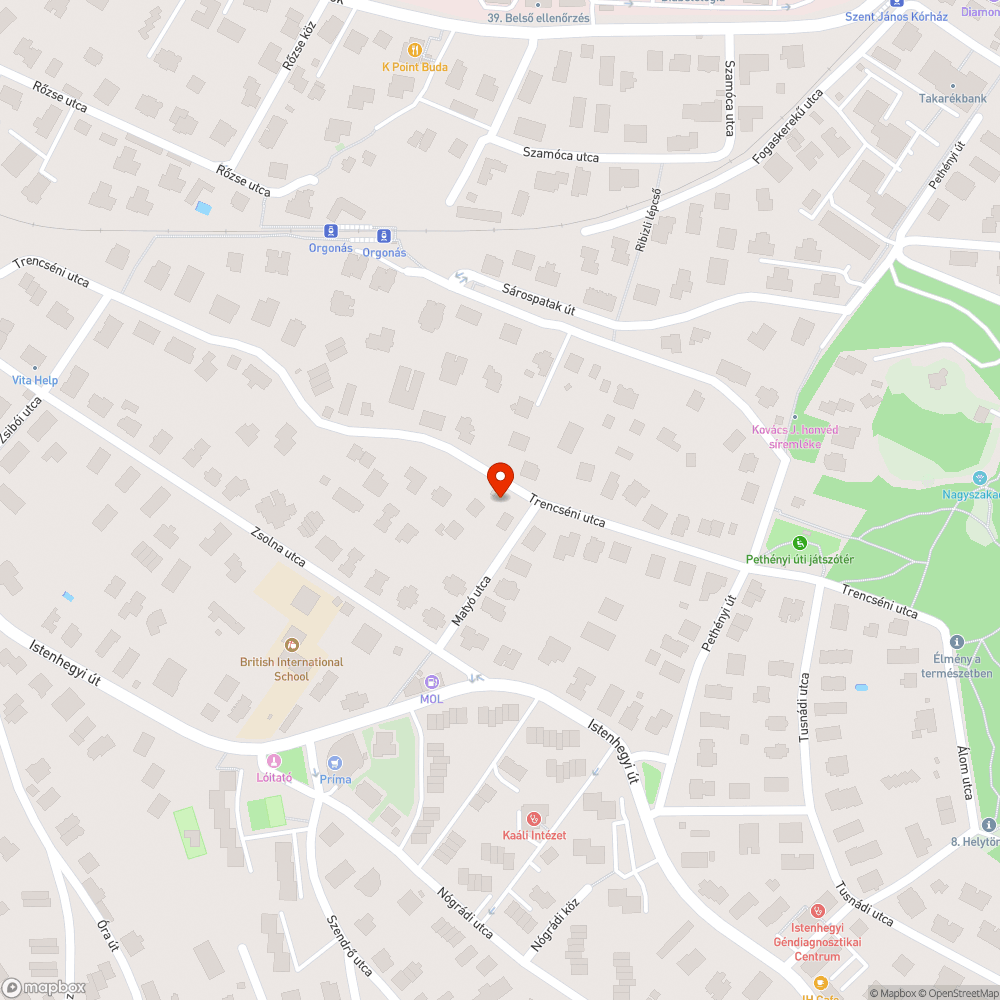 Járda beszakadás bejelentés helye